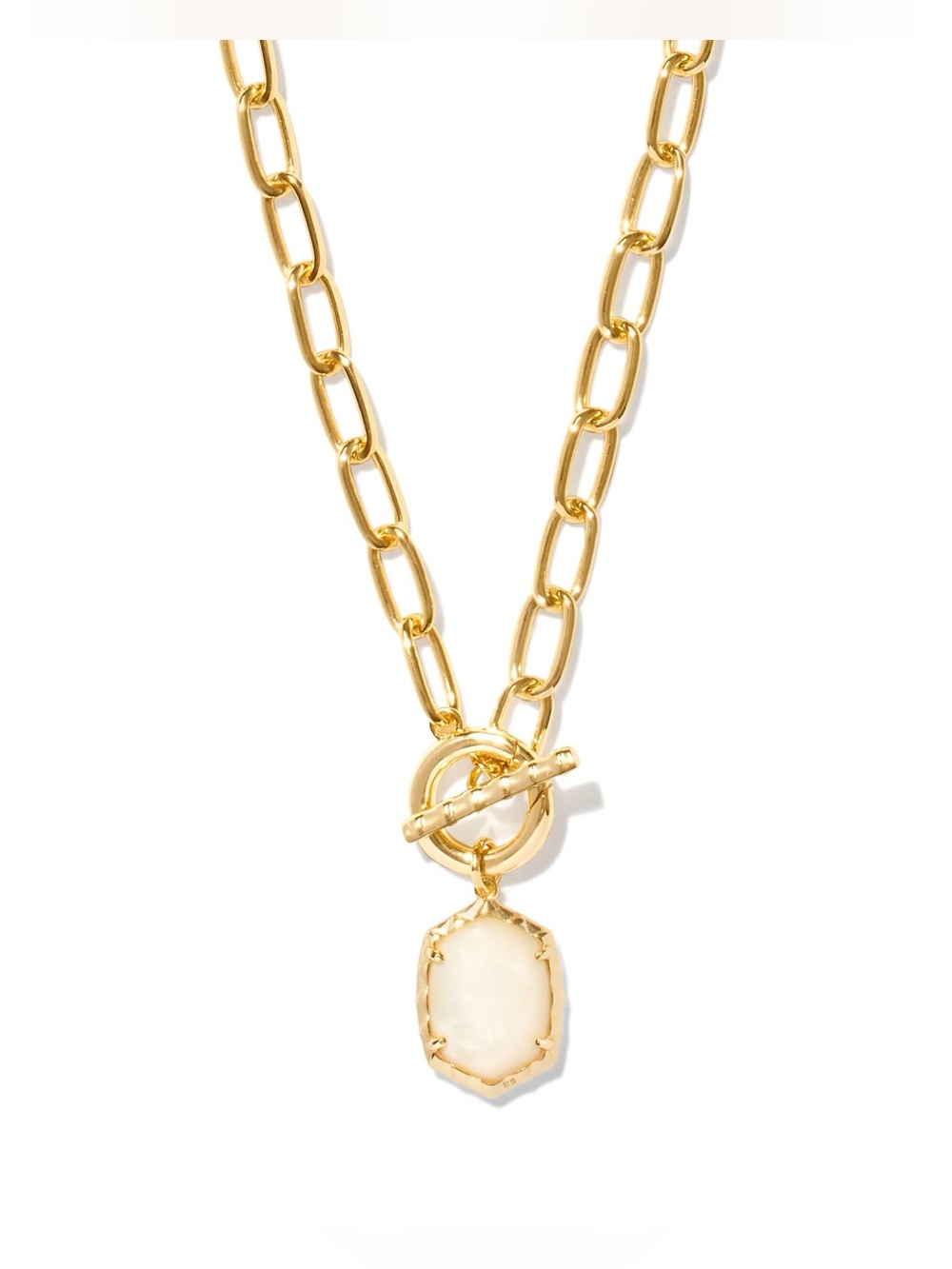 Brand New! Daphne Convertible Gold Link Necklace, by Kendra Scott - Picture 2 of 8